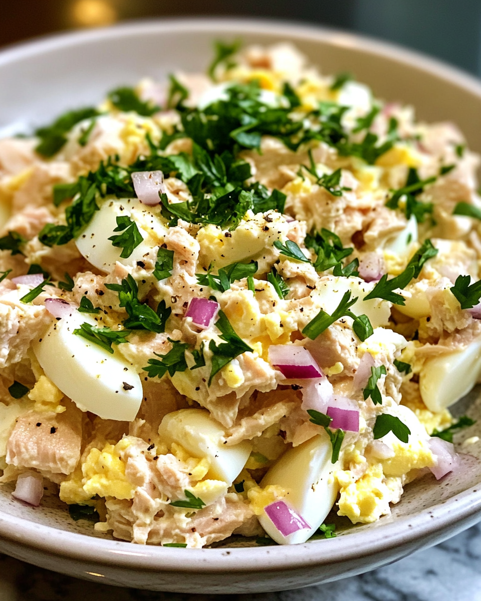 Irresistible Easy Canned Tuna Egg Salad Recipe Quick Lunch Magic