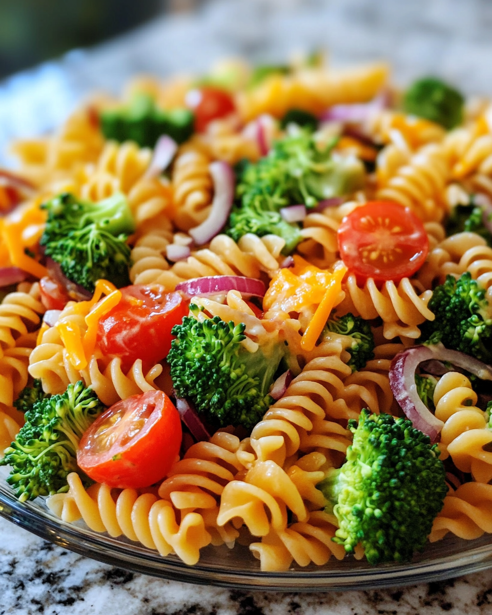 Mouthwatering Fresh Broccoli Pasta Salad Fresh Garden Magic