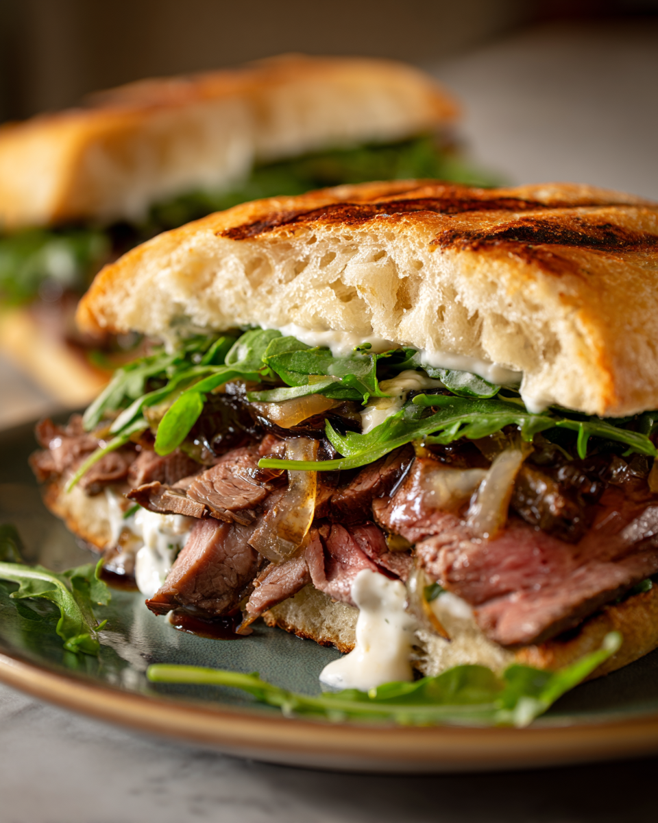 Epic Gourmet Roast Beef Panini Bold Flavor Upgrade